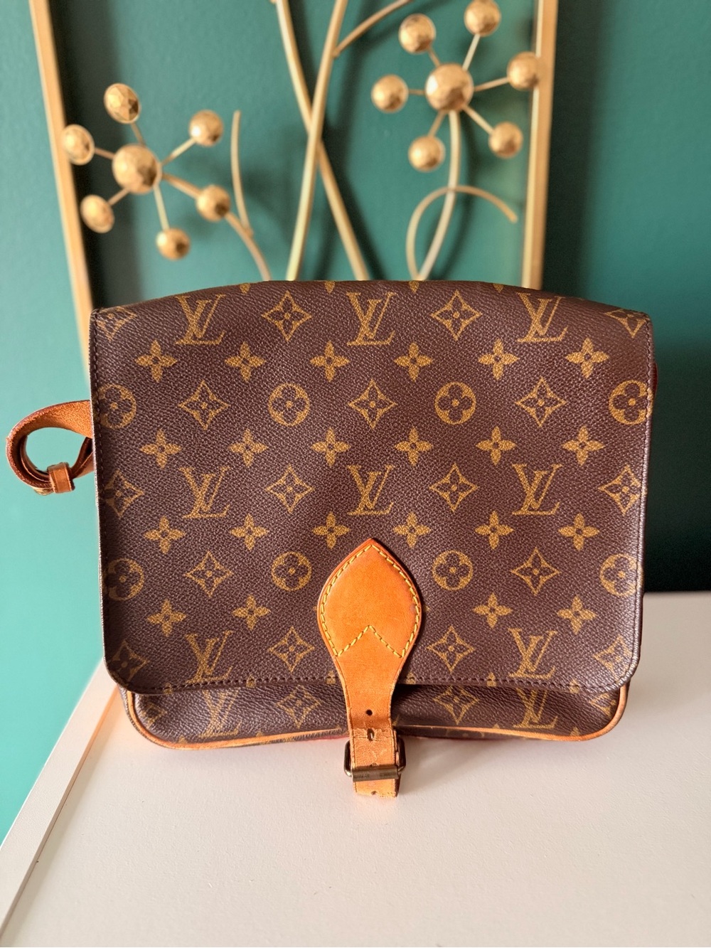 Louis Vuitton Monogram Cartouchiere GM